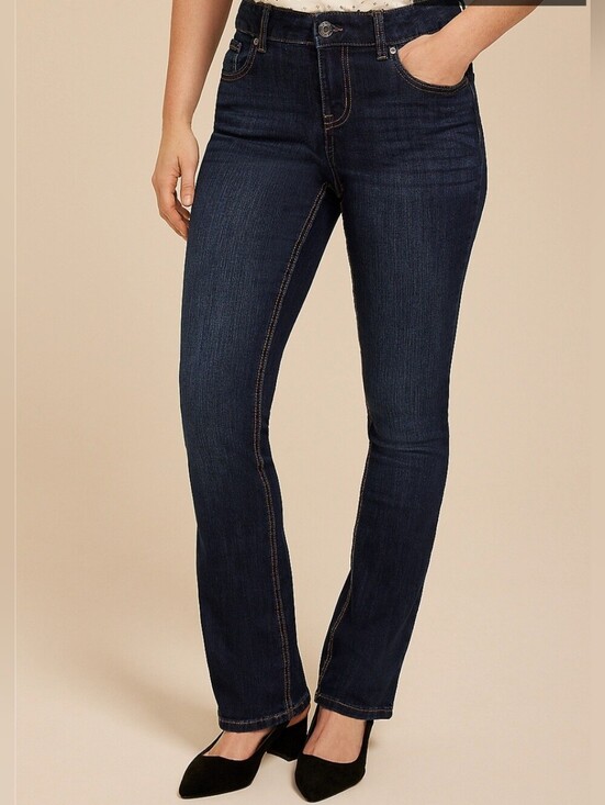 Maurices Denim - M Jeans By Maurices Classic Slim Boot Mid Rise Jeans, Size 12 Short